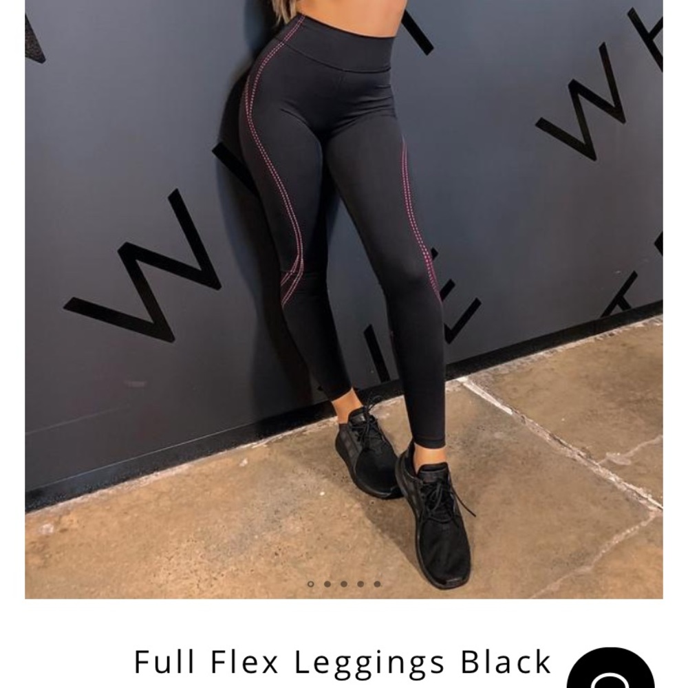 White fox full flex leggings(brand new never worn)